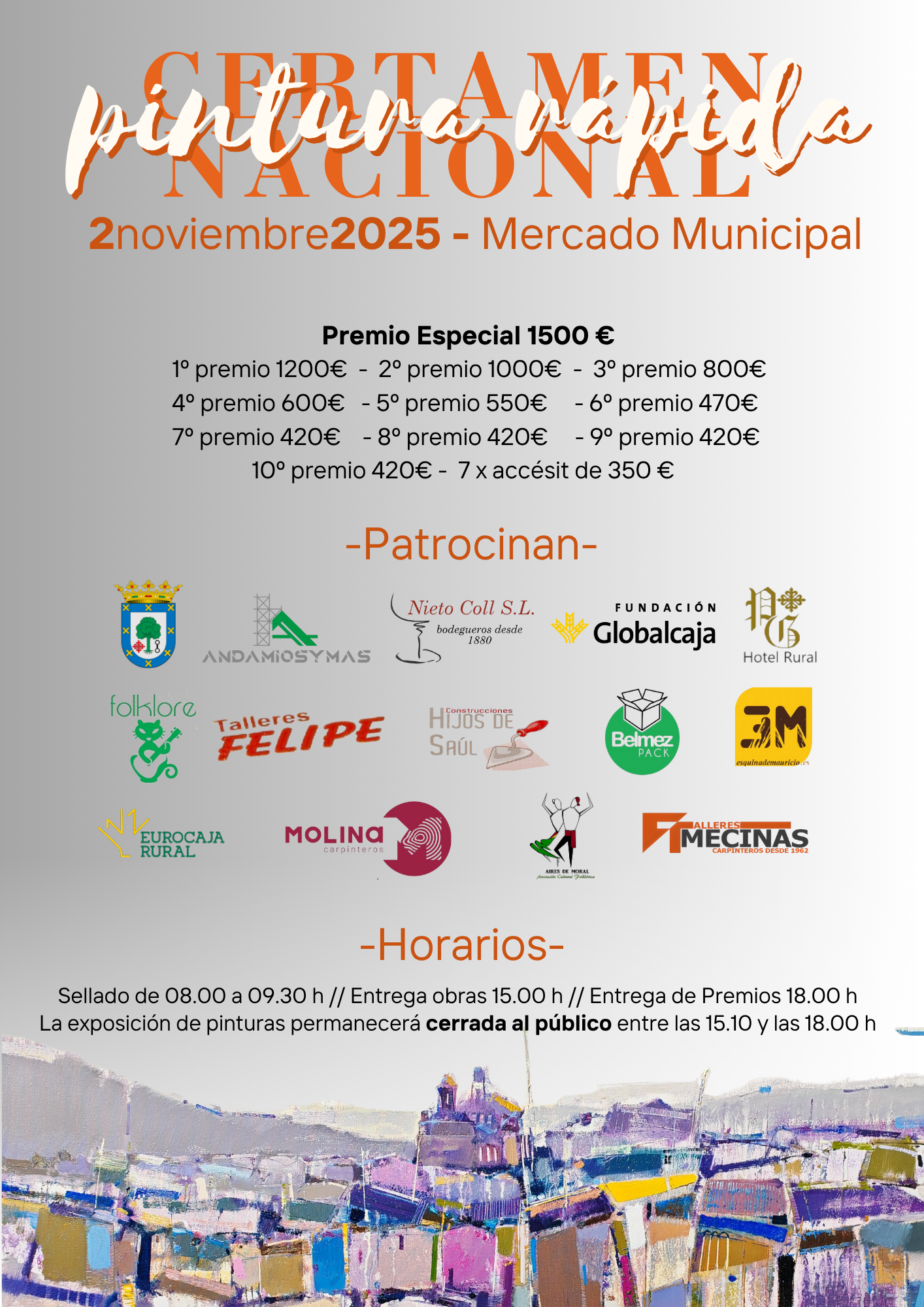 Cartel patrocinadores