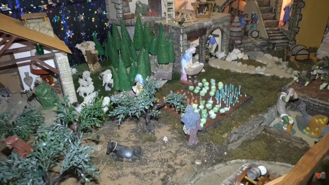 Belén huerta y pozo