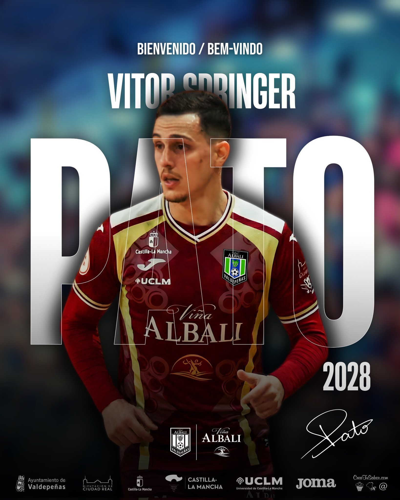 Pato, nuevo fichaje del Viña Albali Valdepeñas