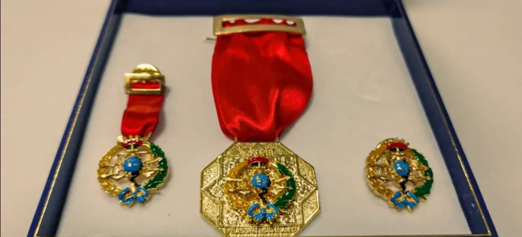 Medalla reconocimiento