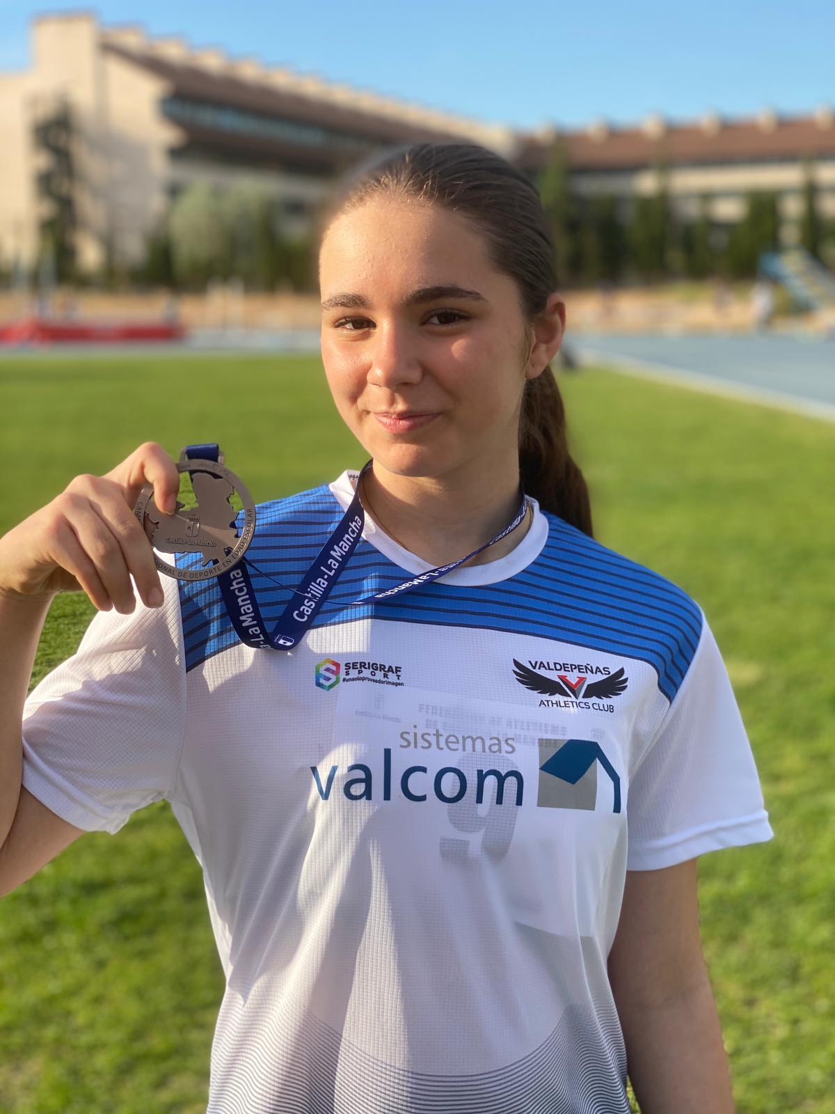 RAQUEL DURAN BRONCE SUB14 80 VALLAS