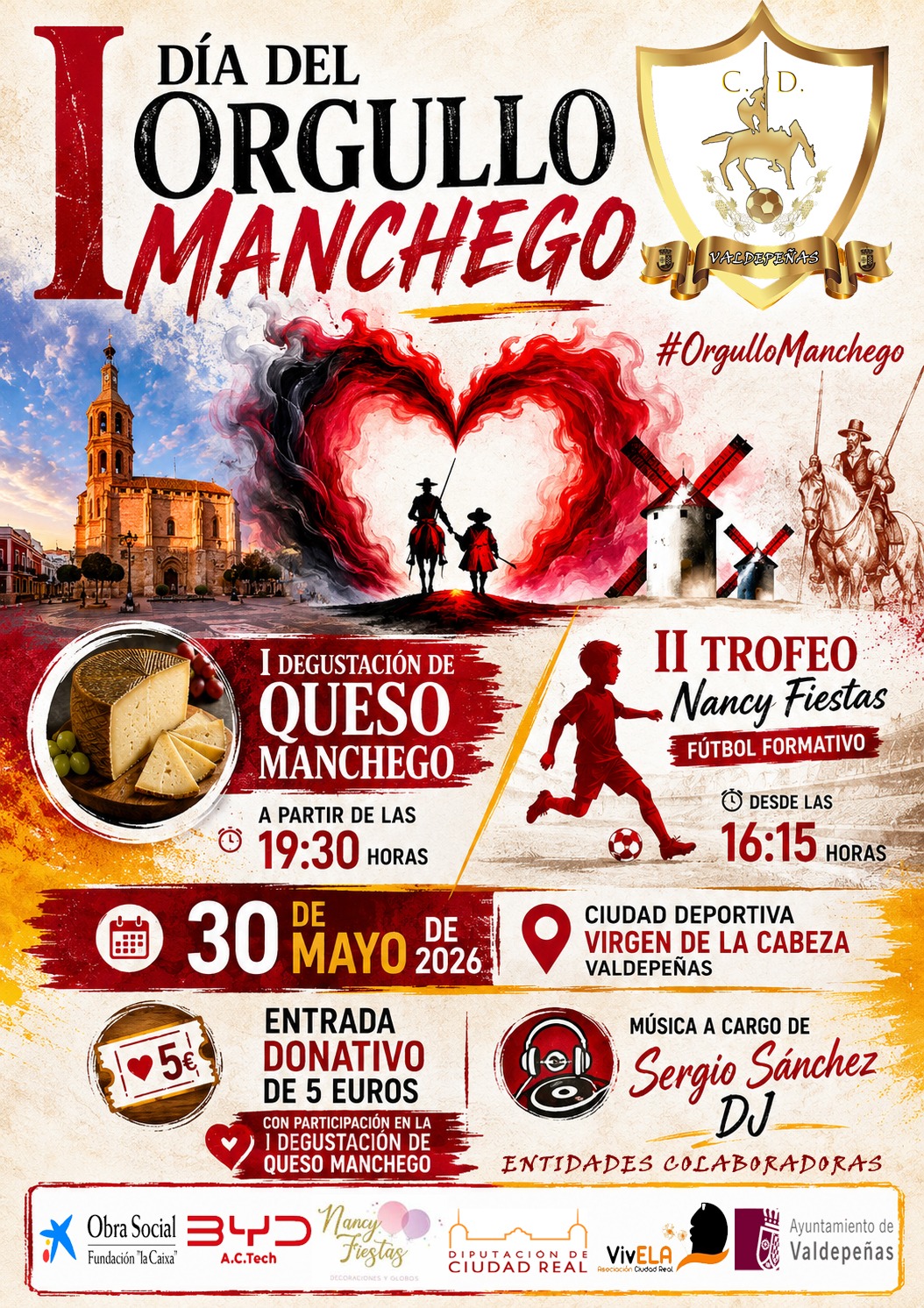 CARTEL I Día del Orgullo Manchego