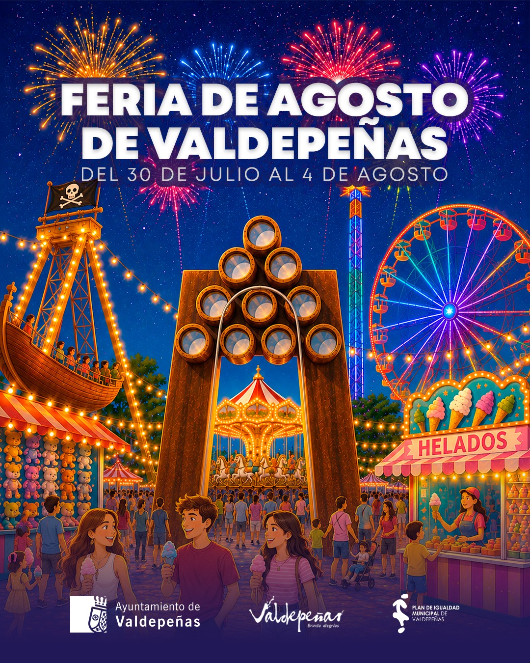 CARTEL FERIA VALDEPEÑAS 2026