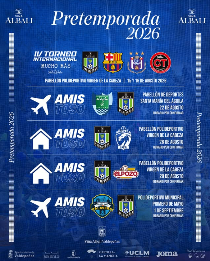 Calendario de pretemporada