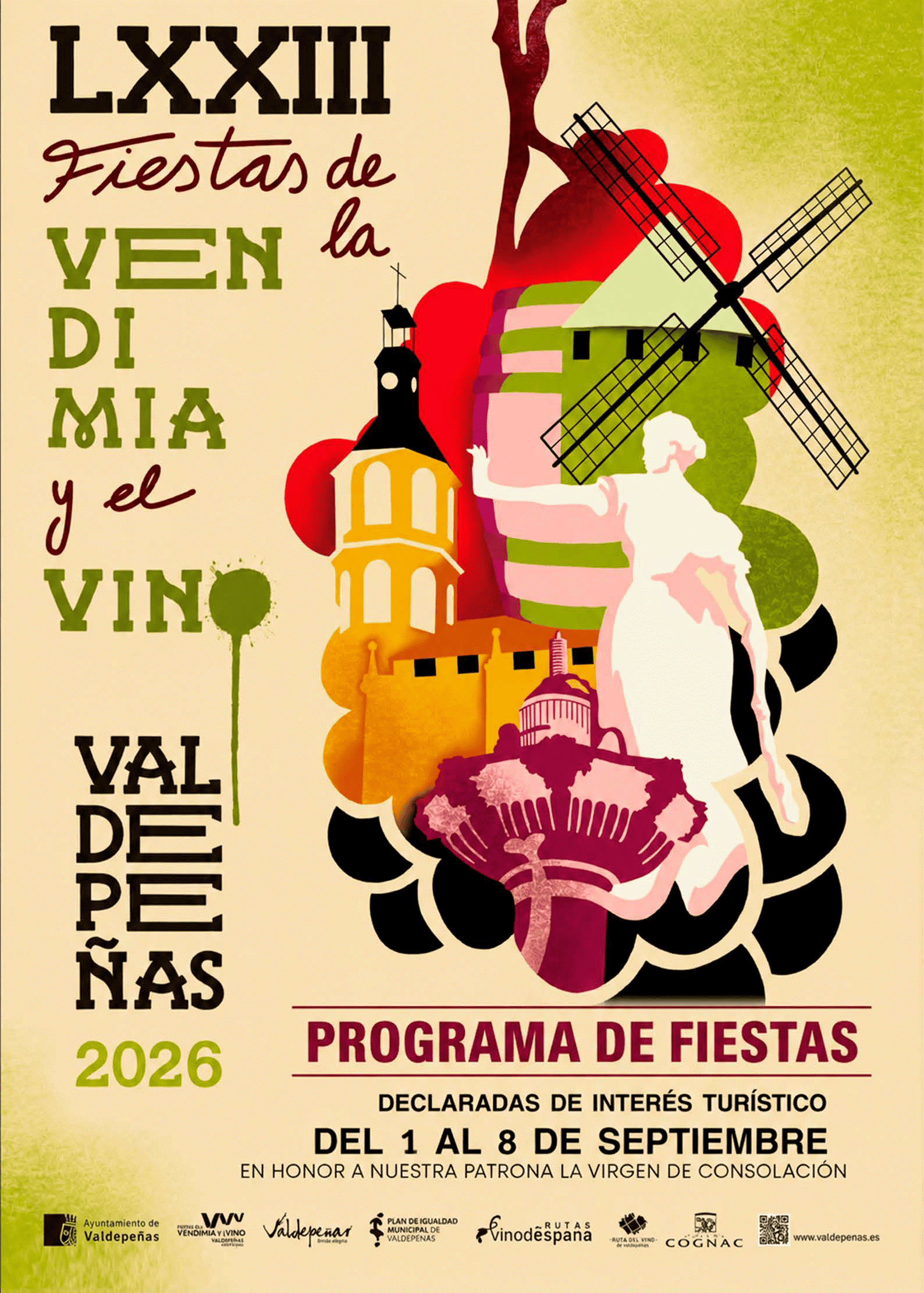 Cartel 73ª Fiestas de la Vendimia y el Vino