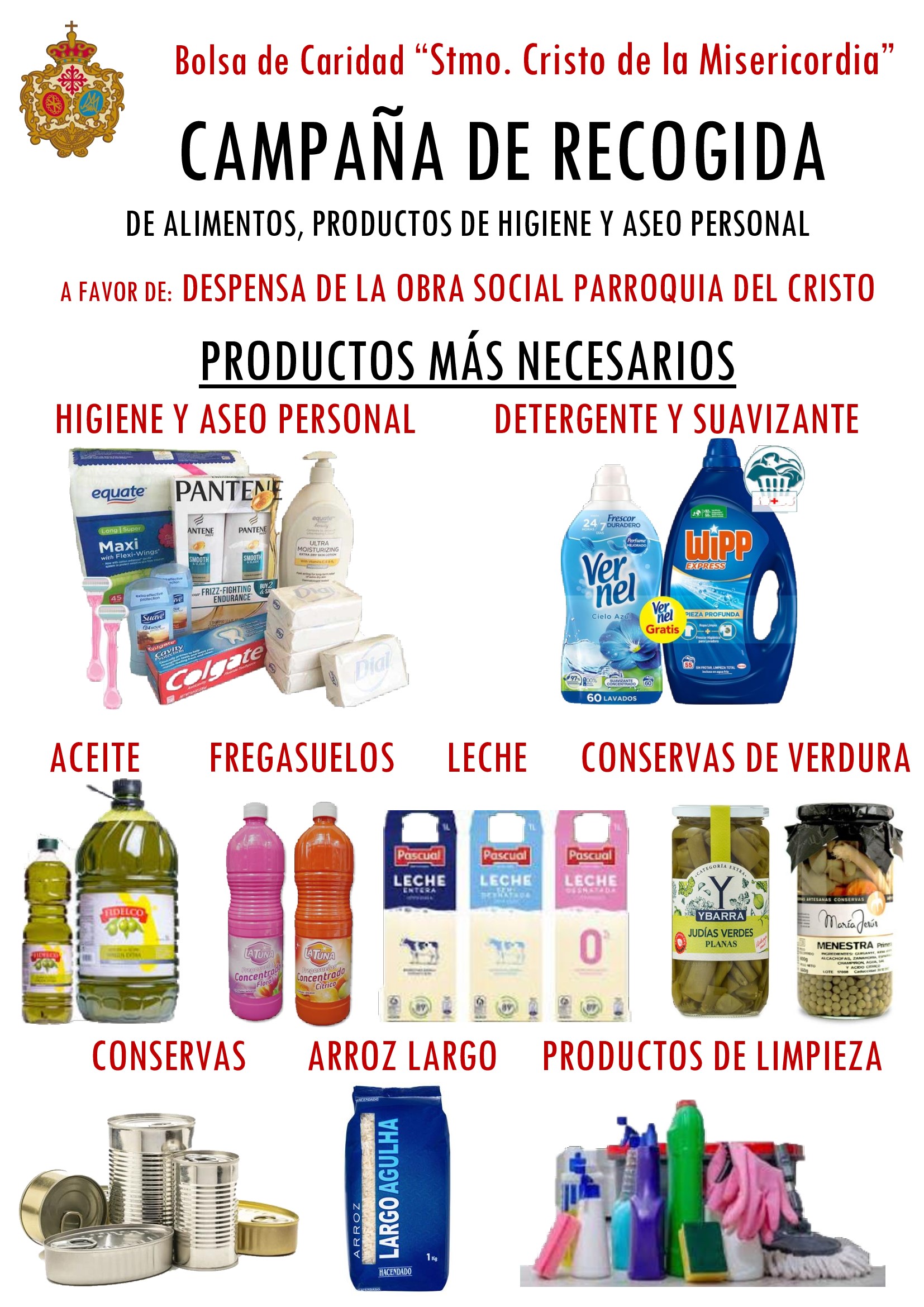 Octavillas Campaña Agosto recogida alimentos 2026